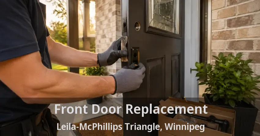 Front Door Replacement Leila-McPhillips Triangle, Winnipeg - MB