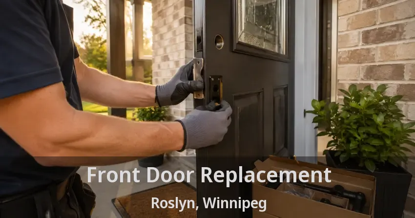 Front Door Replacement Roslyn, Winnipeg - MB