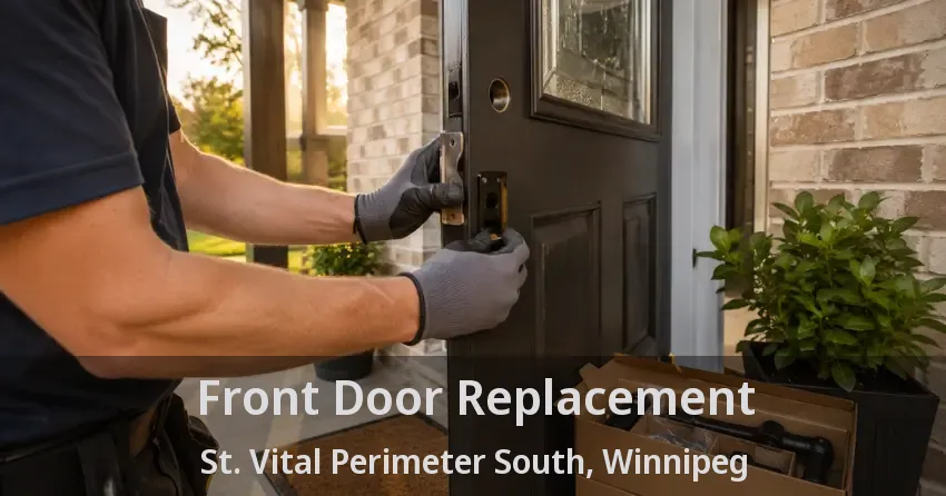 Front Door Replacement St. Vital Perimeter South, Winnipeg - MB