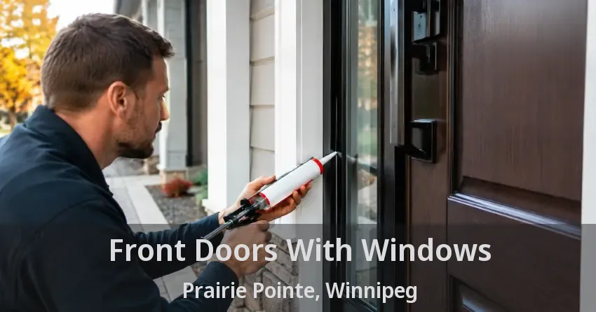 Front Doors With Windows Prairie Pointe, Winnipeg - MB