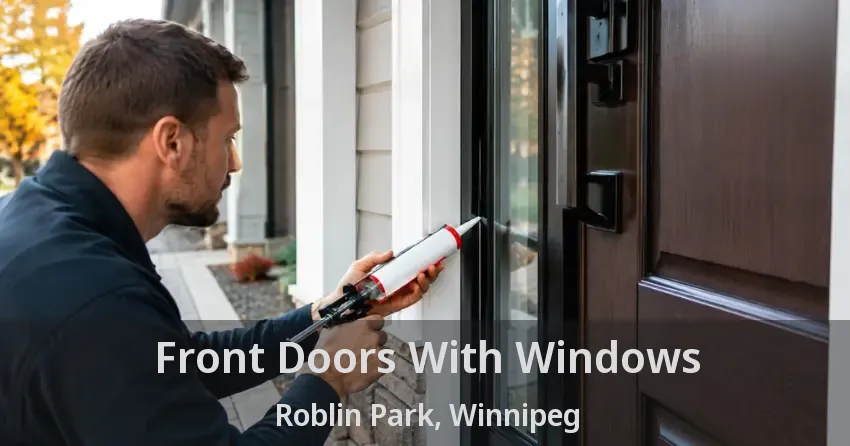 Front Doors With Windows Roblin Park, Winnipeg - MB