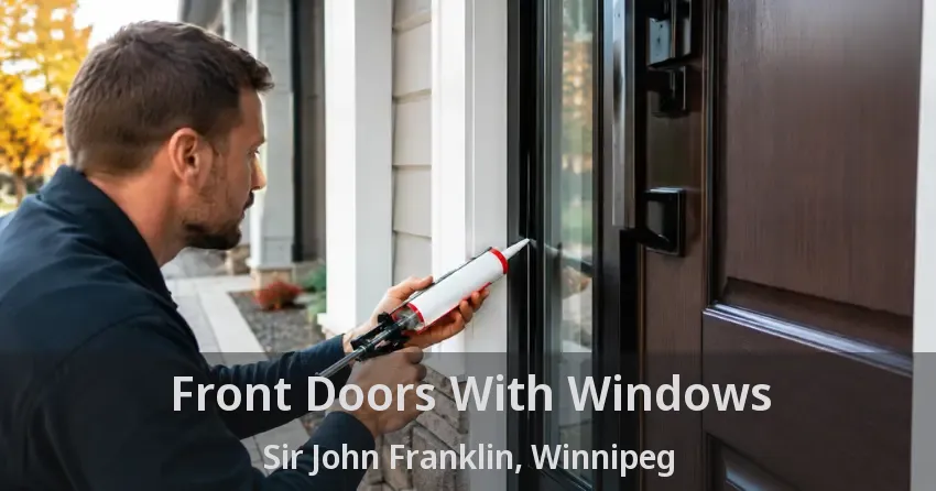 Front Doors With Windows Sir John Franklin, Winnipeg - MB