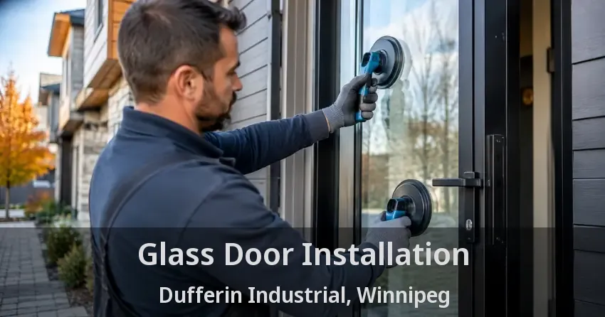 Glass Door Installation Dufferin Industrial, Winnipeg - MB