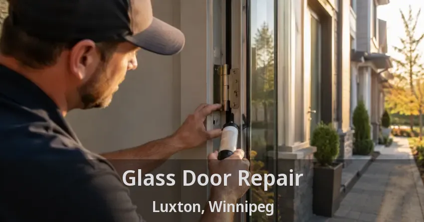 Glass Door Repair Luxton, Winnipeg - MB