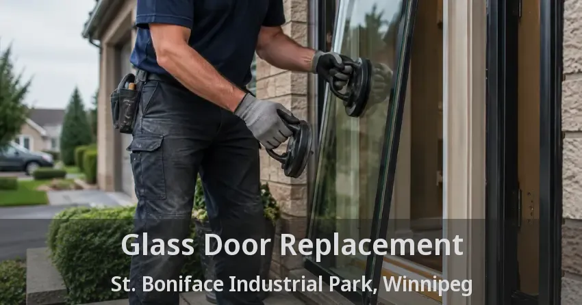 Glass Door Replacement St. Boniface Industrial Park, Winnipeg - MB