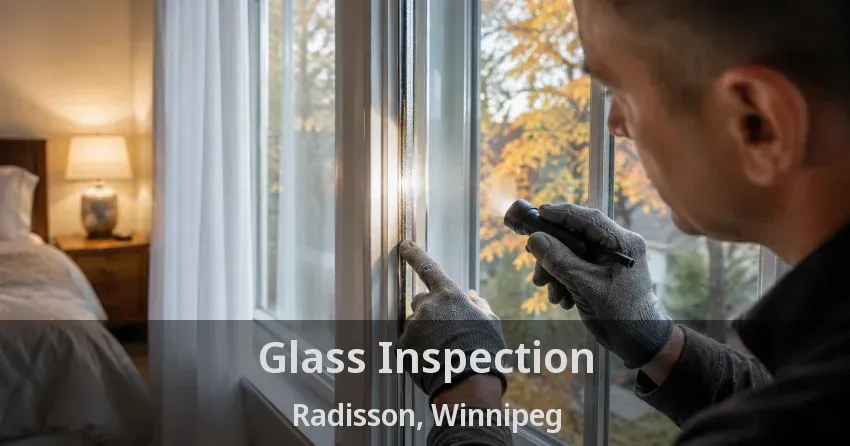 Glass Inspection Radisson, Winnipeg - MB