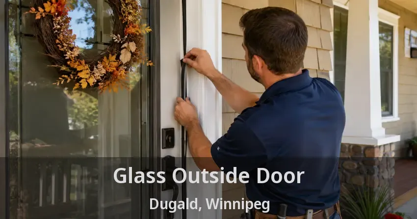 Glass Outside Door Dugald, Winnipeg - MB