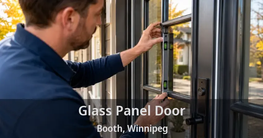 Glass Panel Door Booth, Winnipeg - MB