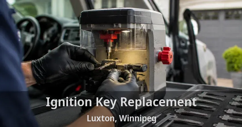 Ignition Key Replacement Luxton, Winnipeg - MB