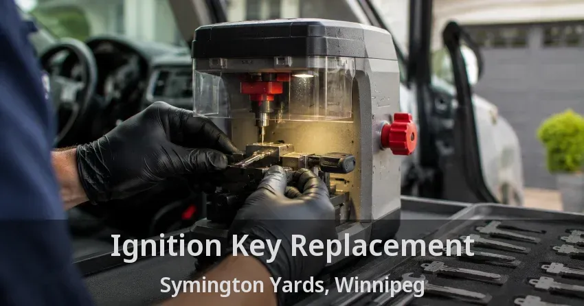 Ignition Key Replacement Symington Yards, Winnipeg - MB