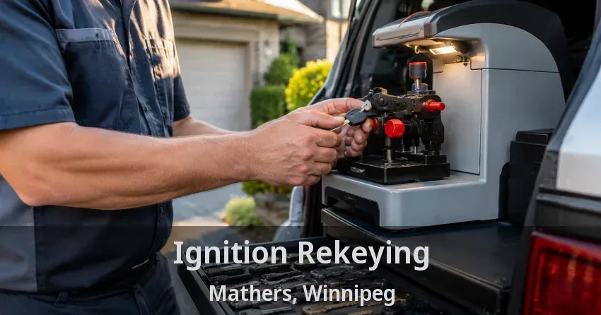 Ignition Rekeying Mathers, Winnipeg - MB