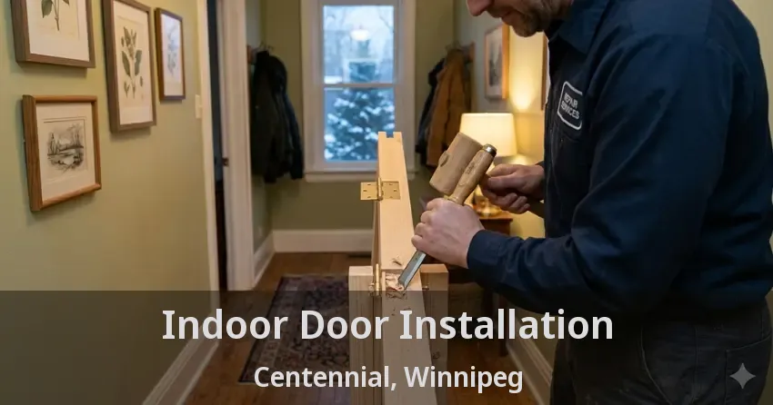Indoor Door Installation Centennial, Winnipeg - MB