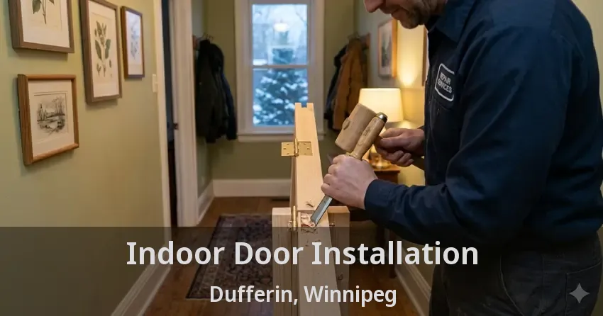 Indoor Door Installation Dufferin, Winnipeg - MB