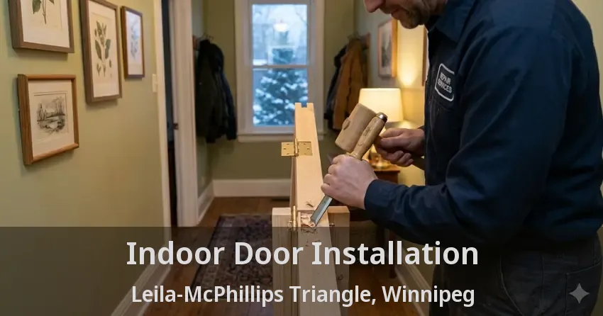 Indoor Door Installation Leila-McPhillips Triangle, Winnipeg - MB