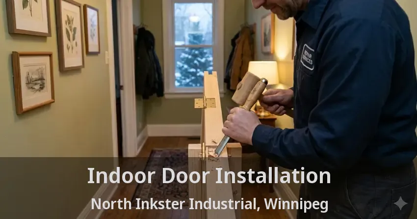 Indoor Door Installation North Inkster Industrial, Winnipeg - MB