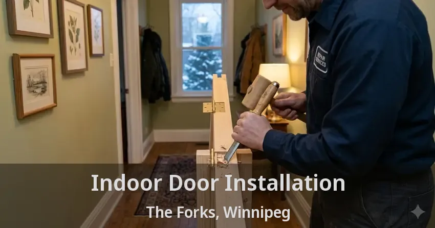 Indoor Door Installation The Forks, Winnipeg - MB
