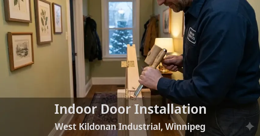 Indoor Door Installation West Kildonan Industrial, Winnipeg - MB