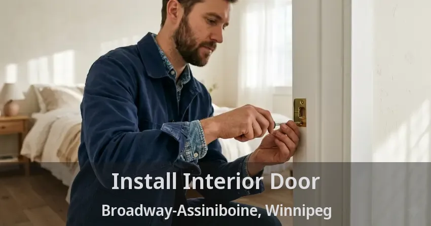 Install Interior Door Broadway-Assiniboine, Winnipeg - MB