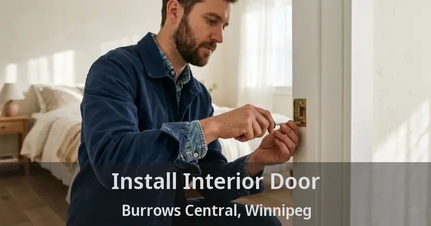 Install Interior Door Burrows Central, Winnipeg - MB