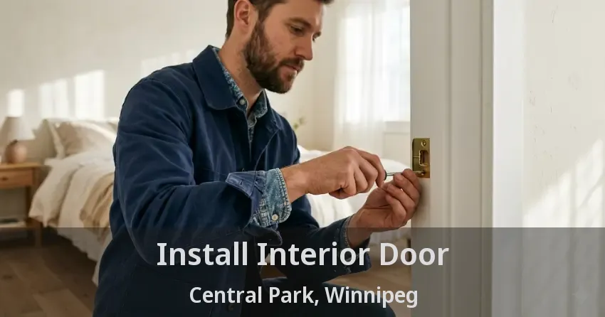 Install Interior Door Central Park, Winnipeg - MB