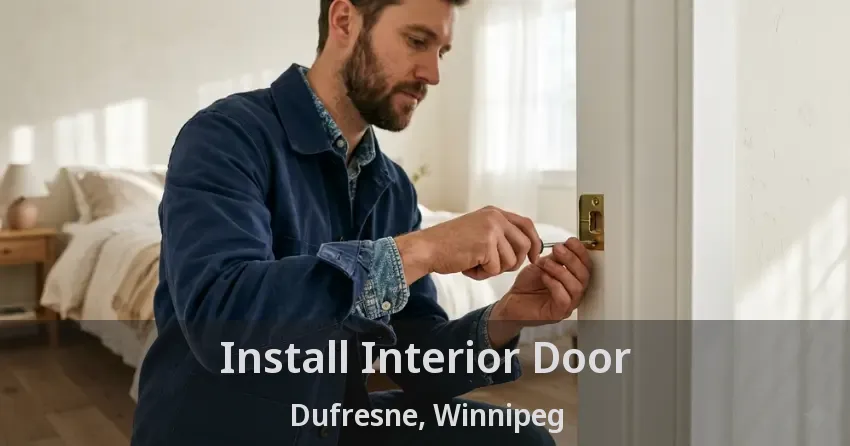 Install Interior Door Dufresne, Winnipeg - MB