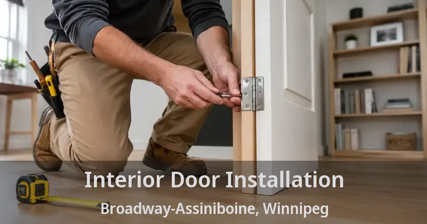 Interior Door Installation Broadway-Assiniboine, Winnipeg - MB