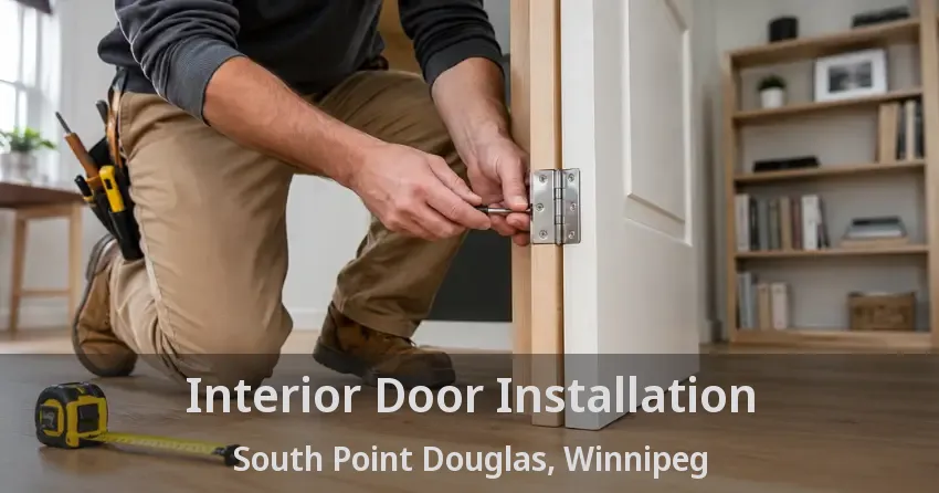 Interior Door Installation South Point Douglas, Winnipeg - MB