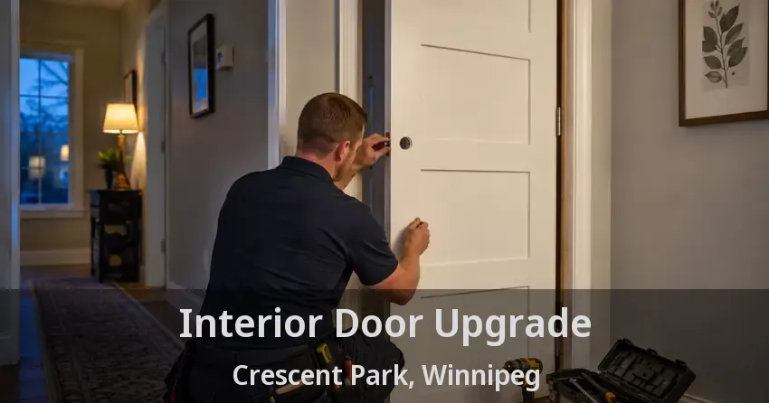 Interior Door Upgrade Crescent Park, Winnipeg - MB
