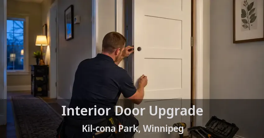 Interior Door Upgrade Kil-cona Park, Winnipeg - MB
