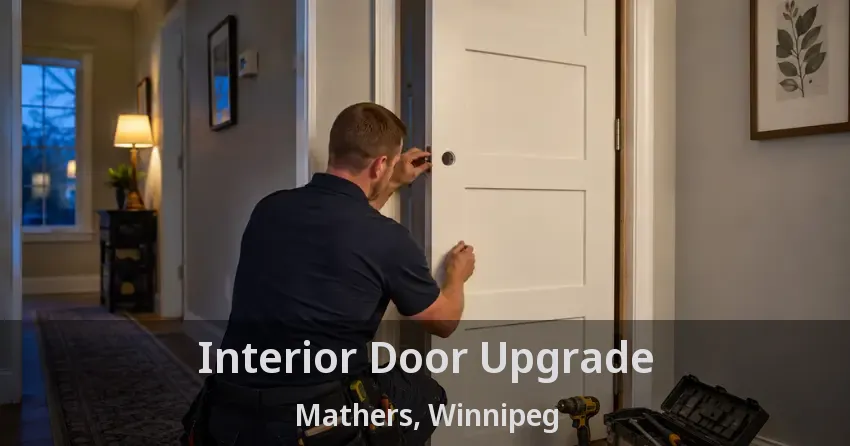 Interior Door Upgrade Mathers, Winnipeg - MB