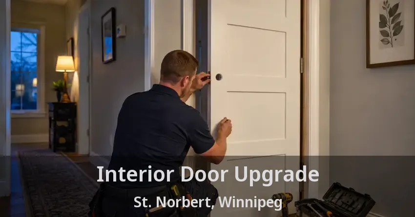 Interior Door Upgrade St. Norbert, Winnipeg - MB