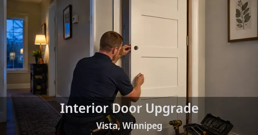Interior Door Upgrade Vista, Winnipeg - MB