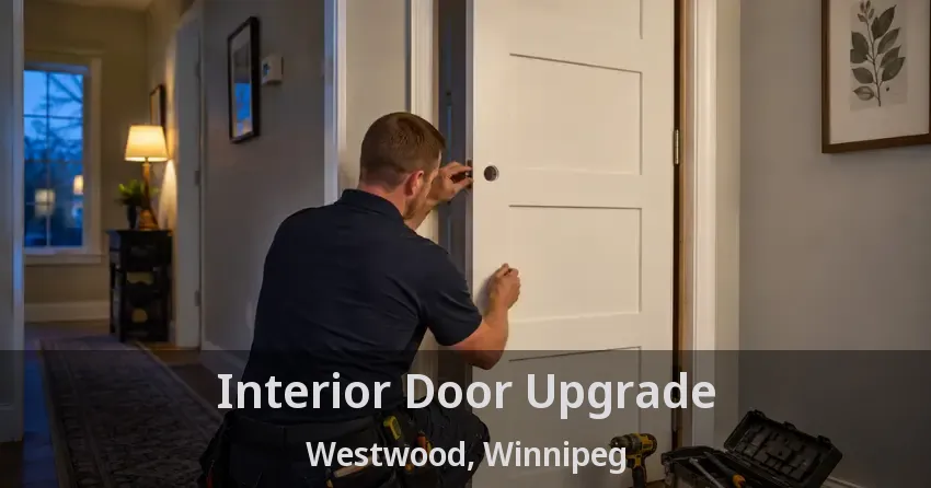 Interior Door Upgrade Westwood, Winnipeg - MB