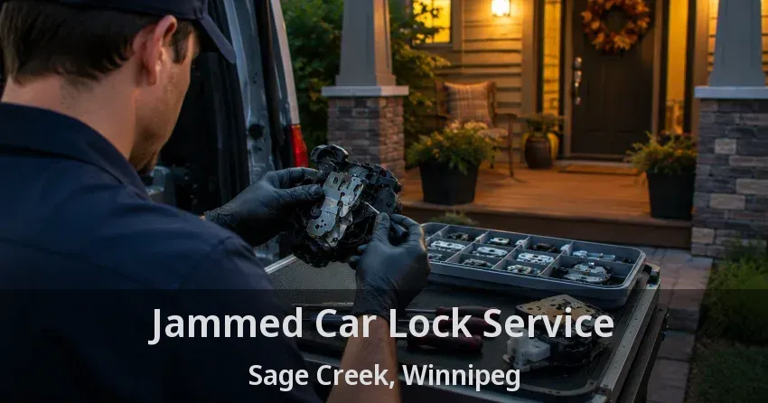 Jammed Car Lock Service Sage Creek, Winnipeg - MB