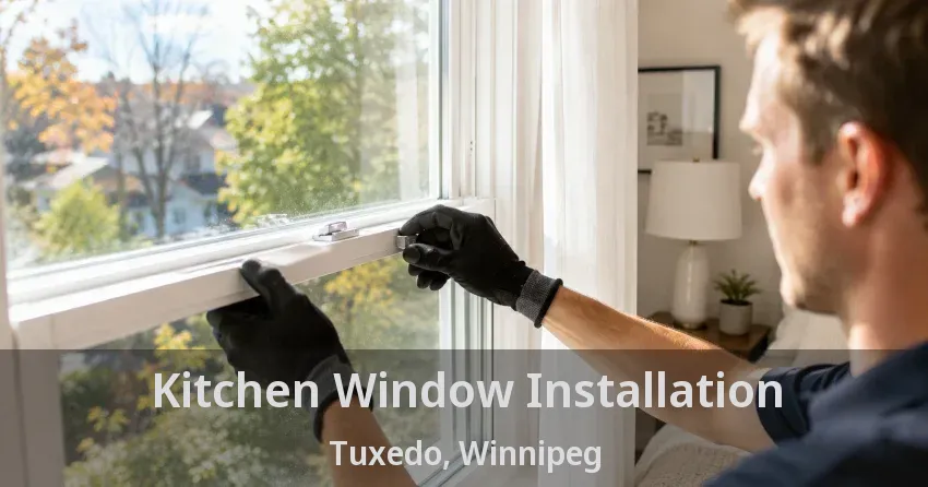 Kitchen Window Installation Tuxedo, Winnipeg - MB