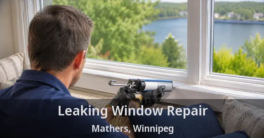 Leaking Window Repair Mathers, Winnipeg - MB