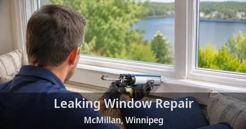 Leaking Window Repair McMillan, Winnipeg - MB