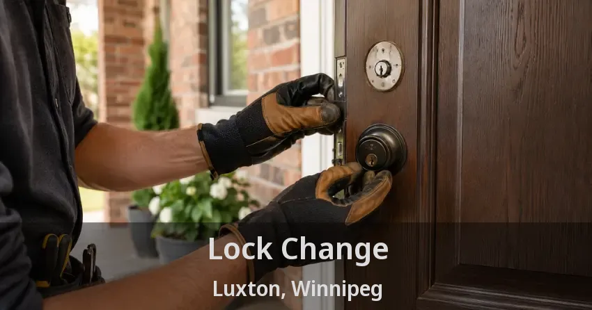 Lock Change Luxton, Winnipeg - MB