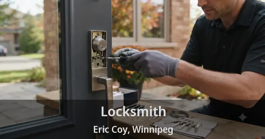 Locksmith Eric Coy, Winnipeg - MB
