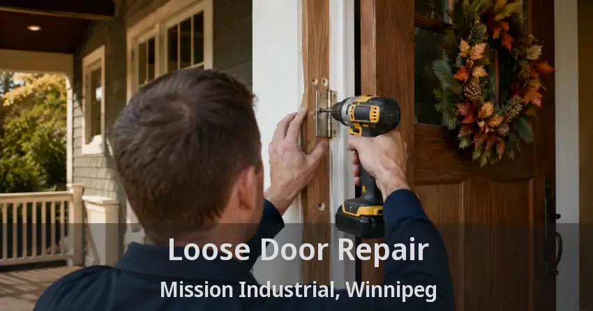 Loose Door Repair Mission Industrial, Winnipeg - MB