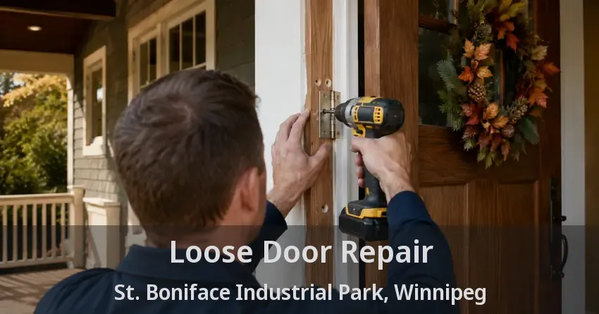 Loose Door Repair St. Boniface Industrial Park, Winnipeg - MB