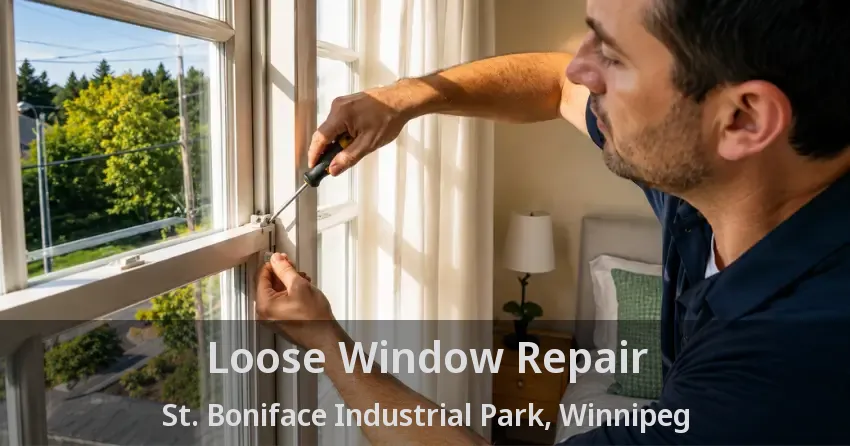 Loose Window Repair St. Boniface Industrial Park, Winnipeg - MB