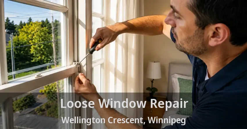 Loose Window Repair Wellington Crescent, Winnipeg - MB