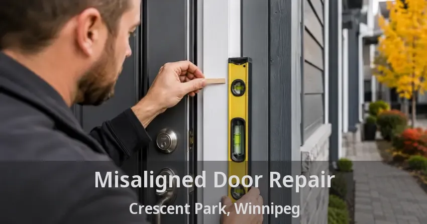 Misaligned Door Repair Crescent Park, Winnipeg - MB