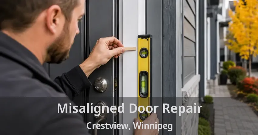 Misaligned Door Repair Crestview, Winnipeg - MB
