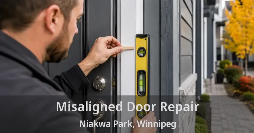 Misaligned Door Repair Niakwa Park, Winnipeg - MB
