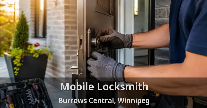Mobile Locksmith Burrows Central, Winnipeg - MB