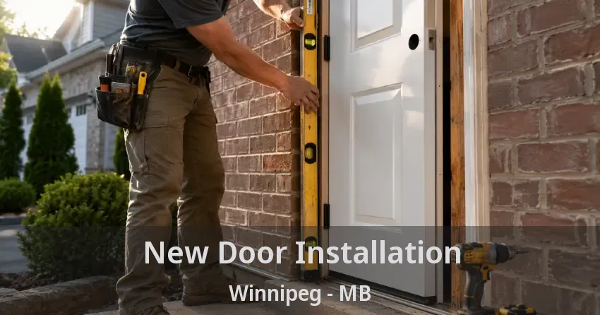 New Door Installation Winnipeg - MB