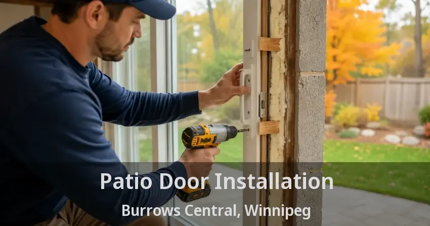 Patio Door Installation Burrows Central, Winnipeg - MB