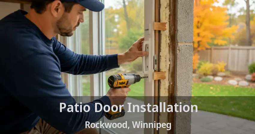 Patio Door Installation Rockwood, Winnipeg - MB